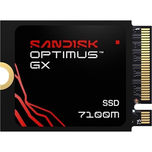 SANDISK 1TB Optimus GX 7100M NVMe SSD – PCIe Gen 4, M.2 2230, Up to 7,250MB/s Read Speed, Up to 6,900MB/s Write Speed – SDSP71100TAT(1TB)