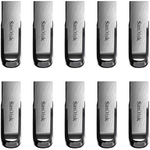 SANDISK 32GB Ultra Flair USB 3.0 Flash Drive – SDCZ73-032G-G46(64GB (10-Pack))