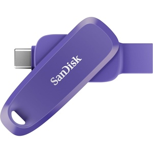 SANDISK 512GB Phone Drive for Android – The 2-in-1 USB for Smartphones, Tablets, and Computers – Thumb Drive with USB Type-C and Type-A Connectors, Purple Opulence – SDDDC6-512G-G46PO(Purple Opulence)