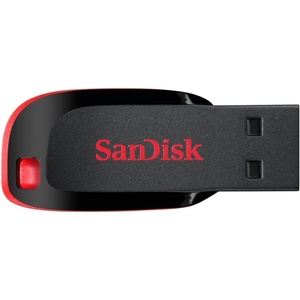 SANDISK Cruzer Blade 64GB USB 2.0 Flash Drive- SDCZ50-064G-B35(128gb)