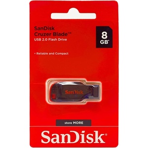 SANDISK Cruzer Blade 64GB USB 2.0 Flash Drive- SDCZ50-064G-B35(8gb)