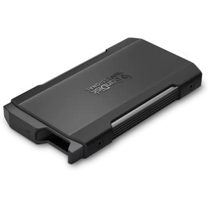 SANDISK Professional 0TB PRO-Blade Transport – Portable and Modular NVMe SSD, Up to 2000MB/s, USB-C, USB 3.2 gen 2×2, Solid State Drive – SDPM2NB-0000-GBAND | USB 3.2 Gen 2×2, Up to 2000MB per S Read and Write, Supports Pro-Blade SSD Mags, Includes USB-C 20gbps Cable