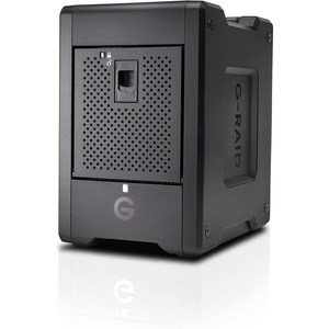 SanDisk Professional 24TB G-RAID Shuttle 4 – Enterprise-Class 4-Bay External Hard Drive, Thunderbolt 3 and USB-C, Transportable, Hardware RAID – SDPH34H-024T-NBAAB | 24TB Transportable 4-Bay Hardware Raid, Raid 0/1/5/10/jbod(96TB)