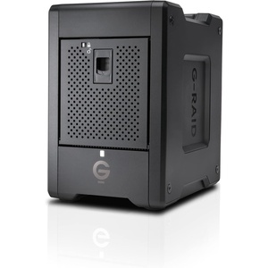 SanDisk Professional 32TB G-RAID Shuttle SSD – Transportable, 8-Bay External Solid State Drive; Thunderbolt 3 and USB-C; Hardware RAID; up to 2800MB/s Read – SDPS24H-032T-NBAAB(32TB)