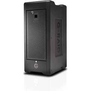 SanDisk Professional 96TB G-RAID Shuttle 8 – Transportable Enterprise-Class 8-Bay External Hard Drive, Thunderbolt 3 and USB-C, Hardware RAID, Up to 1900MB/s Read – SDPH48H-096T-NBAAB(192TB)
