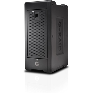 SanDisk Professional 96TB G-RAID Shuttle 8 – Transportable Enterprise-Class 8-Bay External Hard Drive, Thunderbolt 3 and USB-C, Hardware RAID, Up to 1900MB/s Read – SDPH48H-096T-NBAAB(208TB)
