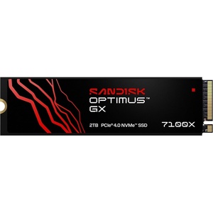 Sandisk 2TB Optimus GX 7100X NVMe SSD – Officially Licensed for ROG Xbox Ally (X), PCIe Gen 4, M.2 2280, Up to 7,250MB/s Read Speed – SDSG71200TAN