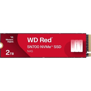 Western Digital 500GB WD Red SN700 NVMe Internal Solid State Drive SSD for NAS Devices – Gen3 PCIe, M.2 2280, Up to 3,430 MB/s – WDS500G1R0C(2TB)