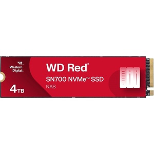 Western Digital 500GB WD Red SN700 NVMe Internal Solid State Drive SSD for NAS Devices – Gen3 PCIe, M.2 2280, Up to 3,430 MB/s – WDS500G1R0C(4TB)